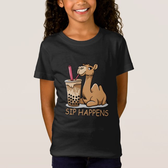 Sip Happens T Shirt (Framsida)