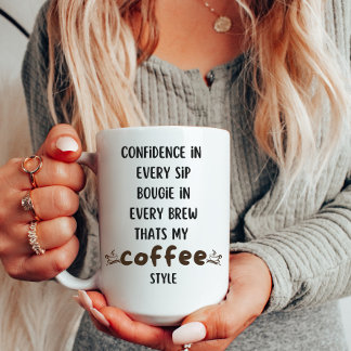 Sip i Stil med vår Bougie-förtroendekaffe Mugg