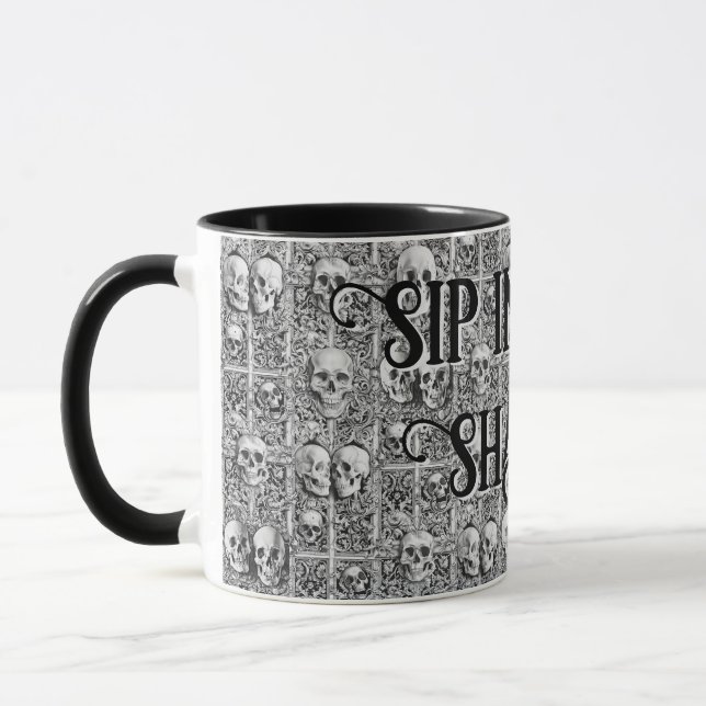 Sip in i Shadows-kaffe Mugg (Vänster)