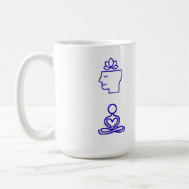 SIP OF PEACE, CLEAR YOUR MIND CERAMIC 15OZ MUG KAFFEMUGG