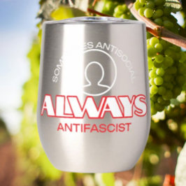 Sip & Resist: Antifascist Vin Tumbler