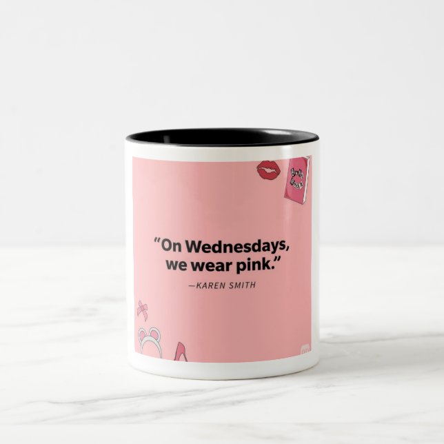 "Sip Sass, fortsätt att vara Ikonisk." Två-Tonad Mugg (Center)