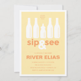 Sip & Se inbjudan till babyskor