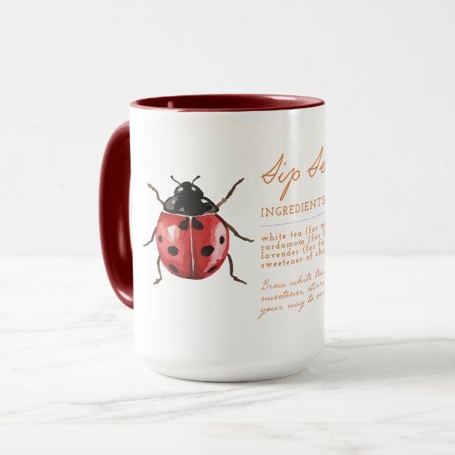 "Sip Serendipity" Mugg (Framsida vänster)