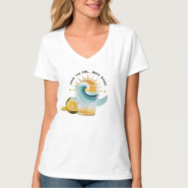 Sip & Shine - Sol, Citrus & Ocean Vibes T Shirt