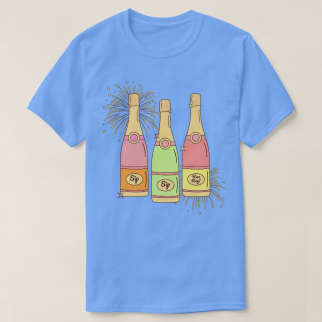Sip sip Hooray 1 T Shirt (Design framsida)