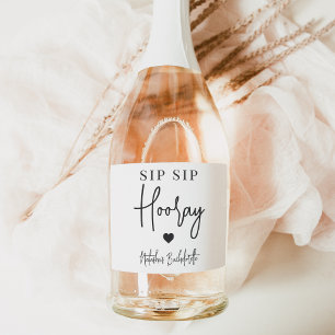 Sip Sip Hooray Bachelorette Party Favor