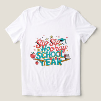 sip sip hooray back to school t shirt