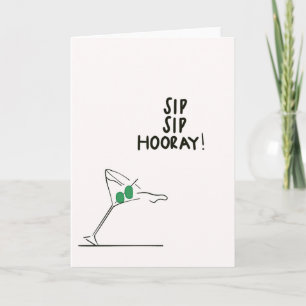 Sip Sip Hooray!Kort Kort