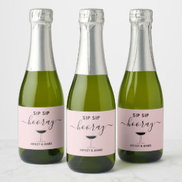 Sip Sip Hooray Label, Bröllop Bubly