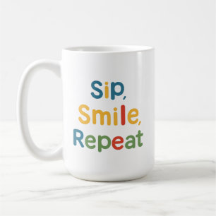 Sip, sjömil, Upprepa - Klassiskt 15 oz Mugg