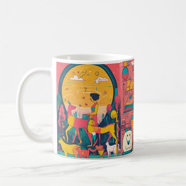 Sip, skiss och Savor: SKAPA genom att docka ditt s Kaffemugg (Vänster)