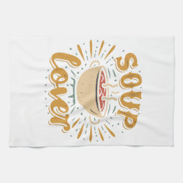 Sip, Slurp, Smile: Soppa Älskare Gift Extravaganza Kökshandduk