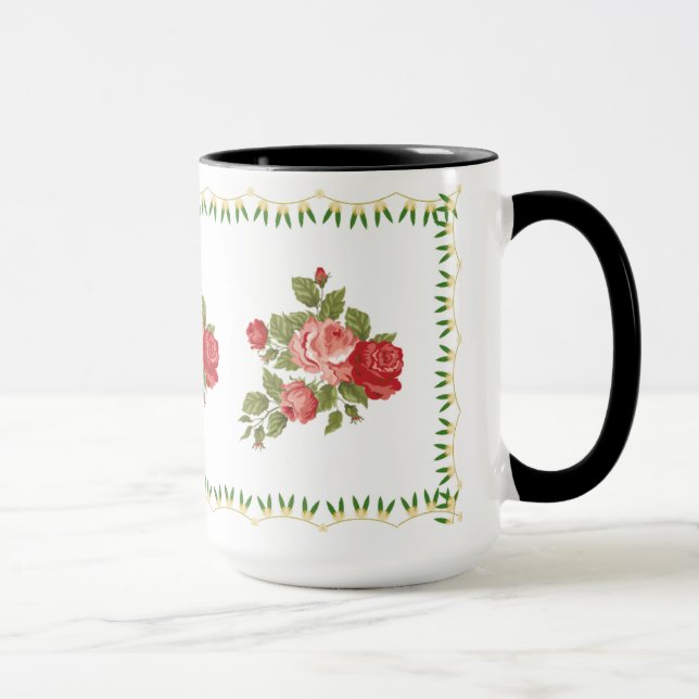"Sip & Smile: Morgon Bliss Mugg" Mugg (Höger)