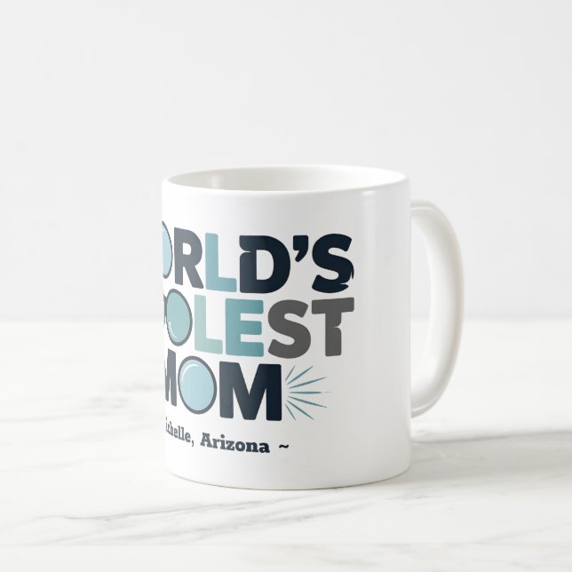 Sip som världshaven i Kol Mamma - Personligen Kaffemugg (Framsida höger)