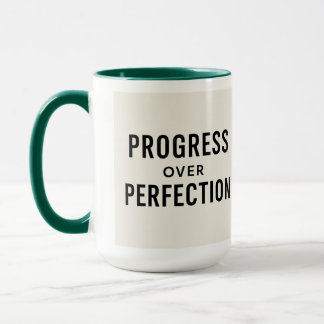 Sip Success: Progress over Perfection Mugg