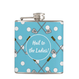 Sip & Swing – Light Blue Golf Club Flask Fickplunta