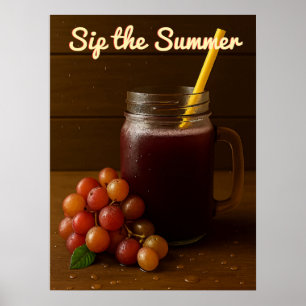 "Sip the Summer Poster