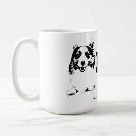 Sip With A Soft Corgi Kaffemugg