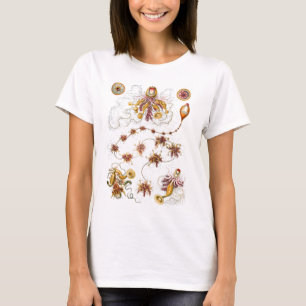 Siphonophorae Ernst Haeckel konst T-shirt