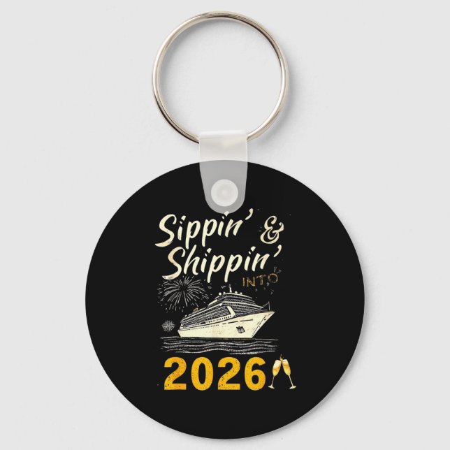 Sipn’ &amp; Shipn’ Into 2026 Cruise Party, Happy N Nyckelring (Framsida)