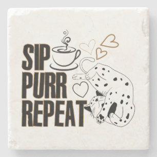 sipp, purr, repetera.w stenunderlägg