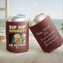 Sipp Sipp Hurra Jag är Pensionerad Foto Pensionärs