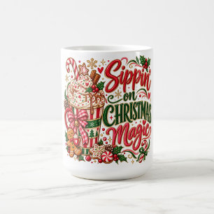 Sippandes julmagisk semester kaffekopp