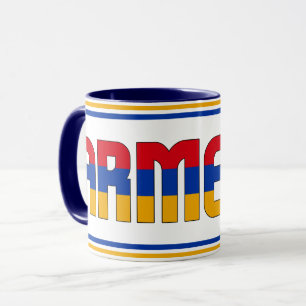 Sippin' med Armenien Patriotic Coffee Mugg