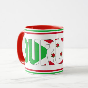Sippin' med Burundi Patriotic Coffee Mugg