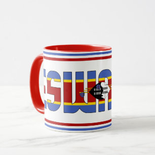 Sippin' med Eswatini Patriotic Coffee Mugg