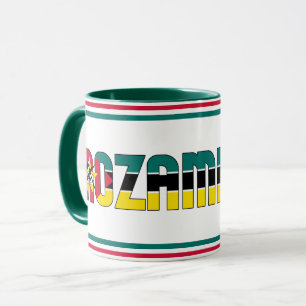 "Sippin' med Moçambique" Patriotic Coffee Mugg