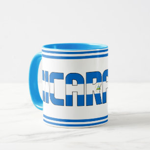 "Sippin" med Nicaragua" Patriotic Coffee Mugg