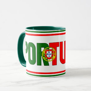 Sippin' med Portugal Patriotic Coffee Mugg
