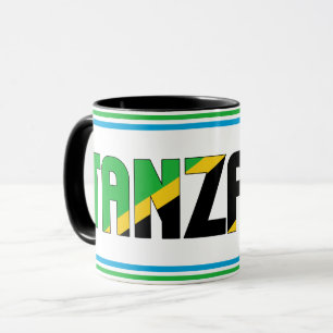 "Sippin" med Tanzania" Patriotic Coffee Mugg