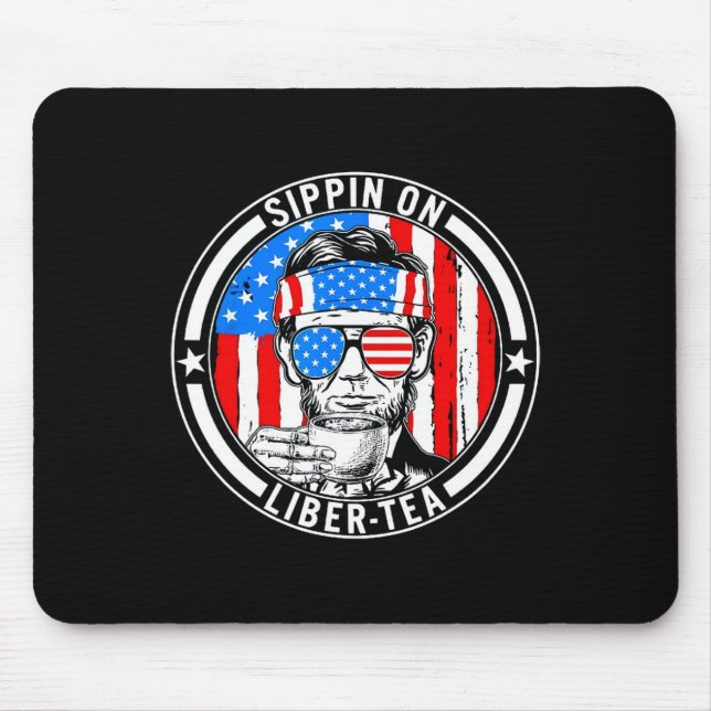 Sippin på Liber-tea Liberty Usa Musmatta (Framsidan)