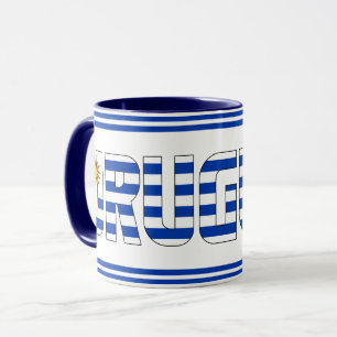 "Sippin' with Uruguay" Patriotisk kaffemugg