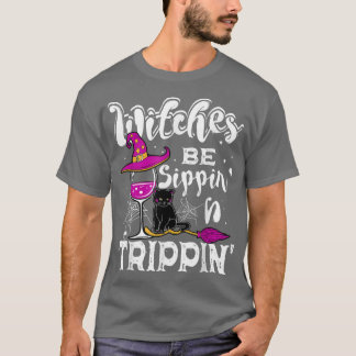 Sippiner ska vara sippin i trippin Halloween-Rolig T Shirt