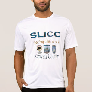 Sipping Libations i Craven County T Shirt