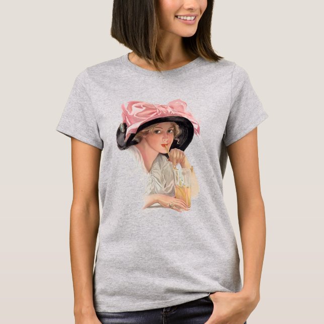 Sipping Soda T-shirt (Framsida)