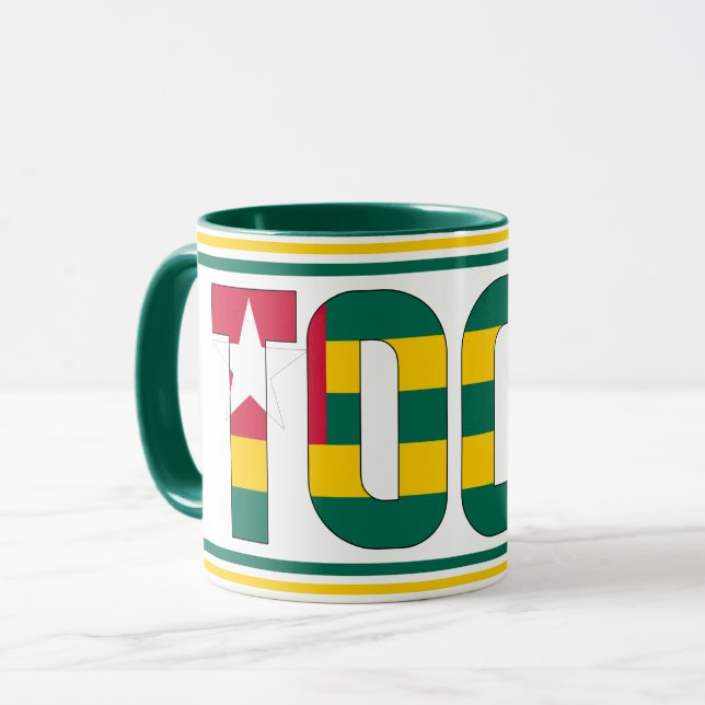 Sippin's med Togo Patriotic Coffee Mugg (Framsida vänster)