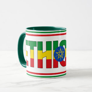 Sippin's with Etiopiopia Patriotic Coffee Mugg