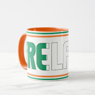 Sippin's with Ireland Patriotic Coffee Mugg