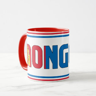 Sippin's with Mongolia Patriotic Coffee Mugg
