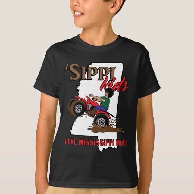 sippiungekärlek mississippi mud.png t shirt (Framsida)