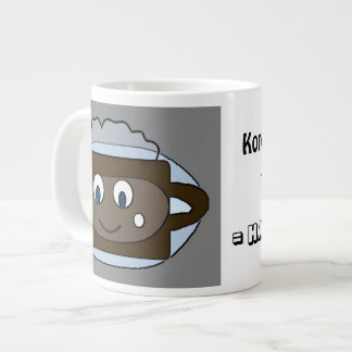 Sippkaffe medan du tittar på koreanska Dramas Jumbo Mugg