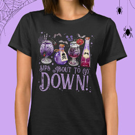 Sips på väg till Halloween-kuggar T Shirt