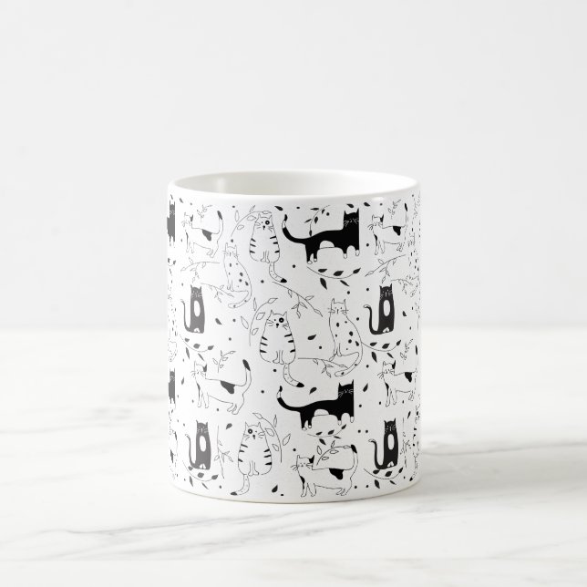 Sips & Stickers - Purr Cat Vibes Mugg (Center)