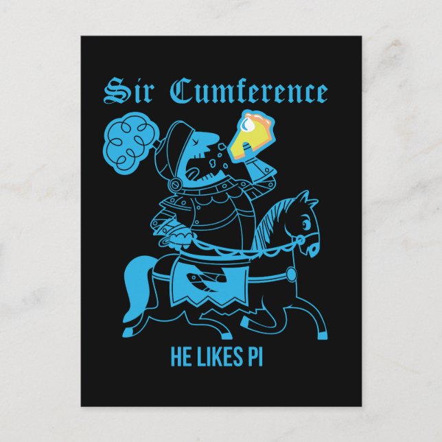 Sir Cumference… Vykort (Framsida)