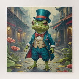 Sir Hopsworth- Pussel med gentleman groda